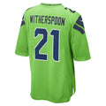 S.Seahawks #21 Devon Witherspoon Neon Green Secondary Alternate Game Football Stitched jersey