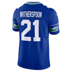 S.Seahawks #21 Devon Witherspoon Royal Alternate Vapor F.U.S.E. Limited Football Stitched jersey