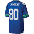 S.Seahawks #80 Steve Largent Mitchell & Ness Royal Legacy Replica Football Stitched jersey