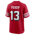 SF.49ers #13 Brock Purdy Scarlet Alternate Game Player Fotball Stitched Jersey