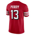 SF.49ers #13 Brock Purdy Scarlet Vapor F.U.S.E. Limited Fotball Stitched Jersey