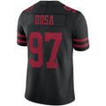 SF.49ers #97 Nick Bosa Black Vapor Limited Fotball Stitched Jersey