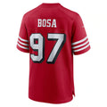 SF.49ers #97 Nick Bosa Scarlet Alternate Game Fotball Stitched Jersey