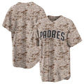San Diego Padres Camo USMC Alternate Replica Team Baseball Jersey