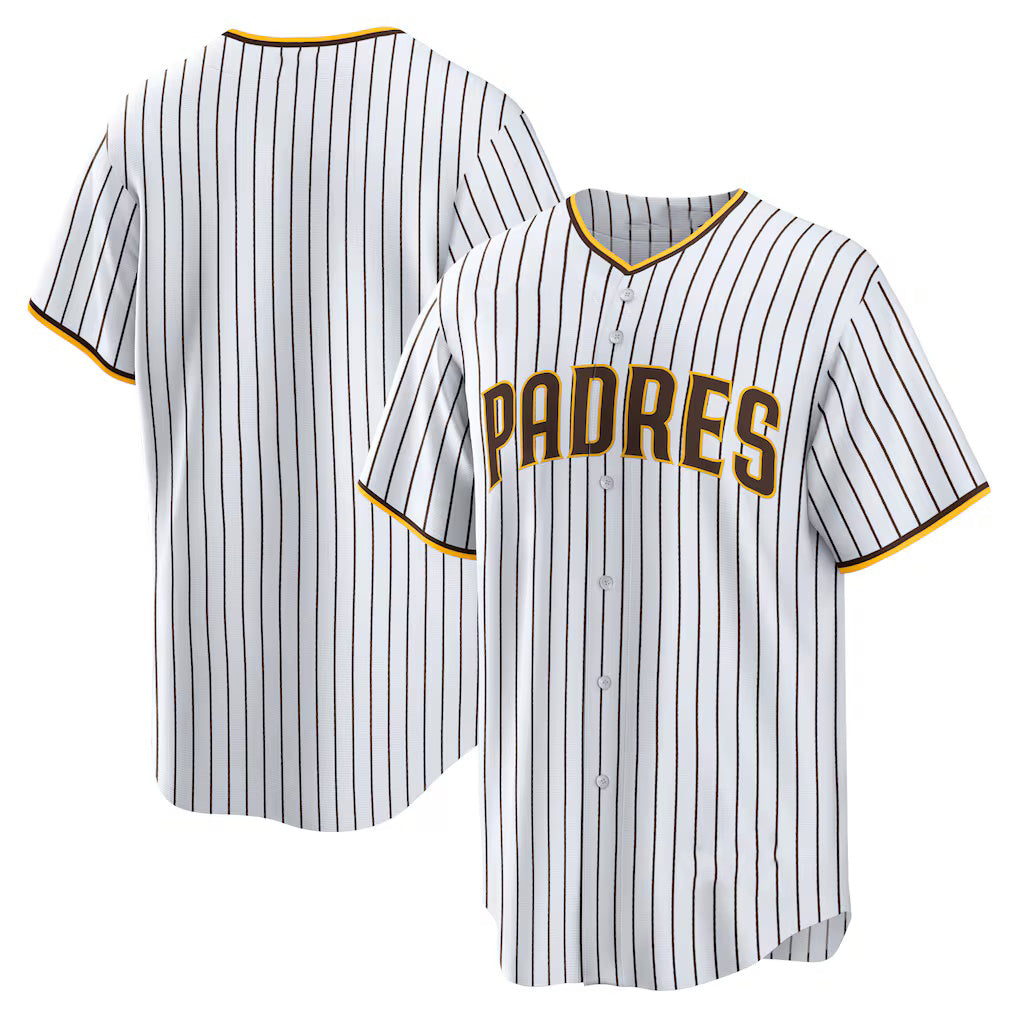 San Diego Padres White Home Replica Team Baseball Jersey