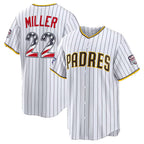 San Diego Padres #22 Mason Miller 2026 All-Star Edition Stars & Stripes  White Stadium Baseball Jersey