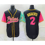 San Diego Padres #2 Xander Bogaerts Black NEW 2023 City Connect Cool Base Stitched Baseball Jersey