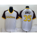 San Diego Padres #35 Randy Jones White Stitched Cooperstown Cool Baseball Jersey