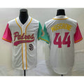 San Diego Padres #44 Joe Musgrove White NEW 2023 City Connect Cool Base Stitched Baseball Jersey