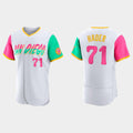 San Diego Padres #71 Josh Hader White 2022 City Connect Baseball Jersey