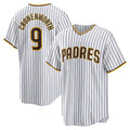 San Diego Padres #9 Jake Cronenworth White Home Replica Baseball Jersey