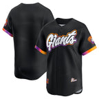 San Francisco Giants Blank Anthracite 2025 City Connect Limited Stitched Baseball Jersey