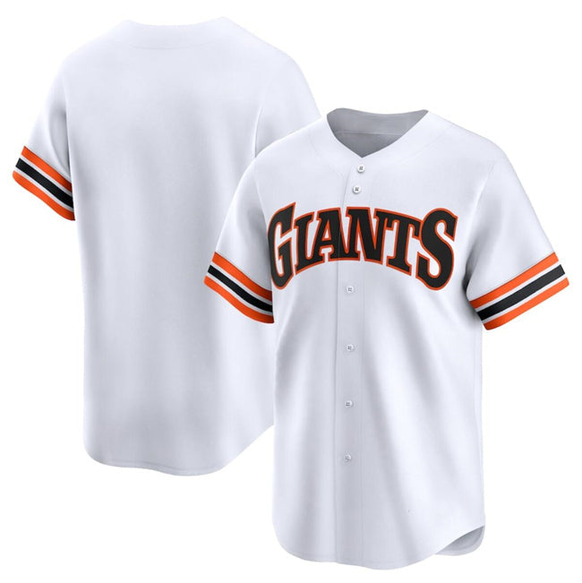 San Francisco Giants Blank White Cooperstown Collection Limited Stitched Baseball Jersey