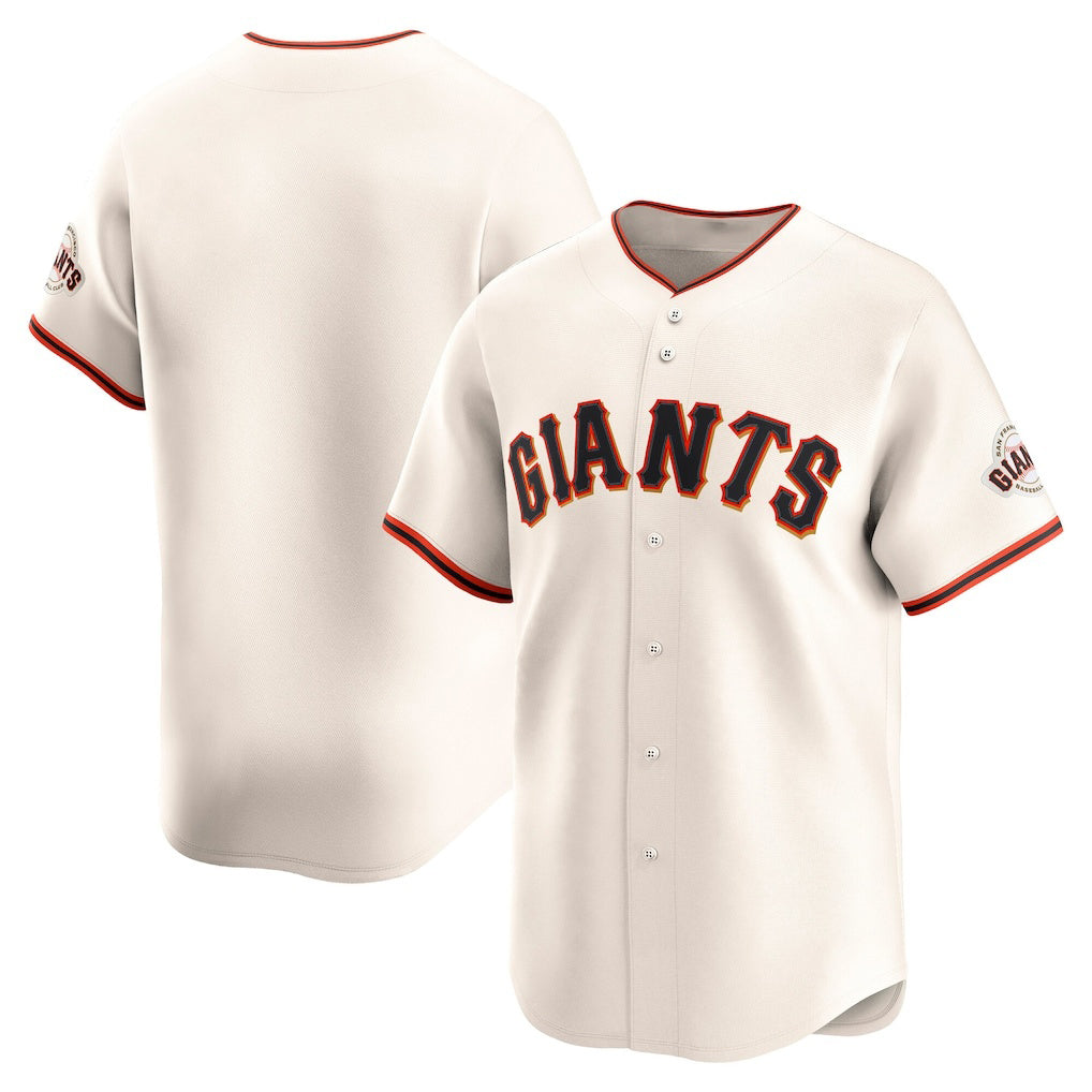San Francisco Giants Cream Home Limited Baseball Jersey