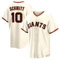 San Francisco Giants #10 Casey Schmitt Cream Home Replica Baseball Jersey