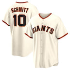 San Francisco Giants #10 Casey Schmitt Cream Home Replica Baseball Jersey