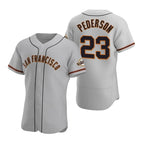 San Francisco Giants #23 Joc Pederson Gray Flex Base Stitched Baseball Jersey