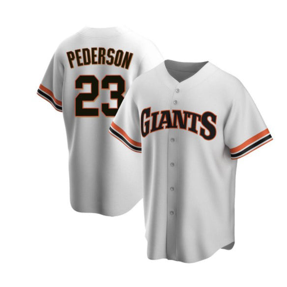 San Francisco Giants #23 Joc Pederson White Cool Base Stitched Baseball Jersey