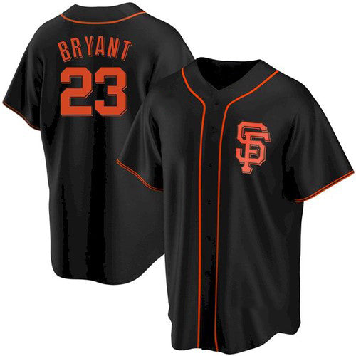 San Francisco Giants #23 Kris Bryant Black Cool Baseball Jersey