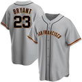 San Francisco Giants #23 Kris Bryant Gray Cool Baseball Jersey
