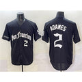 San Francisco Giants #2 Willy Adames Black 'Gothic Fog Edition' Vapor Premier Limited Stitched Baseball Jersey