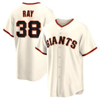 San Francisco Giants #38 Robbie Ray Cream Home Replica Baseball Jersey