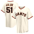 San Francisco Giants #51 Jung Hoo Lee Cream Home Replica Player Baseball Jersey