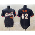San Francisco Giants #62 Logan Webb Anthracite 2025 City Connect Limited Stitched Baseball Jersey