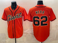 San Francisco Giants #62 Logan Webb Orange Cool Base Stitched Baseball Jersey