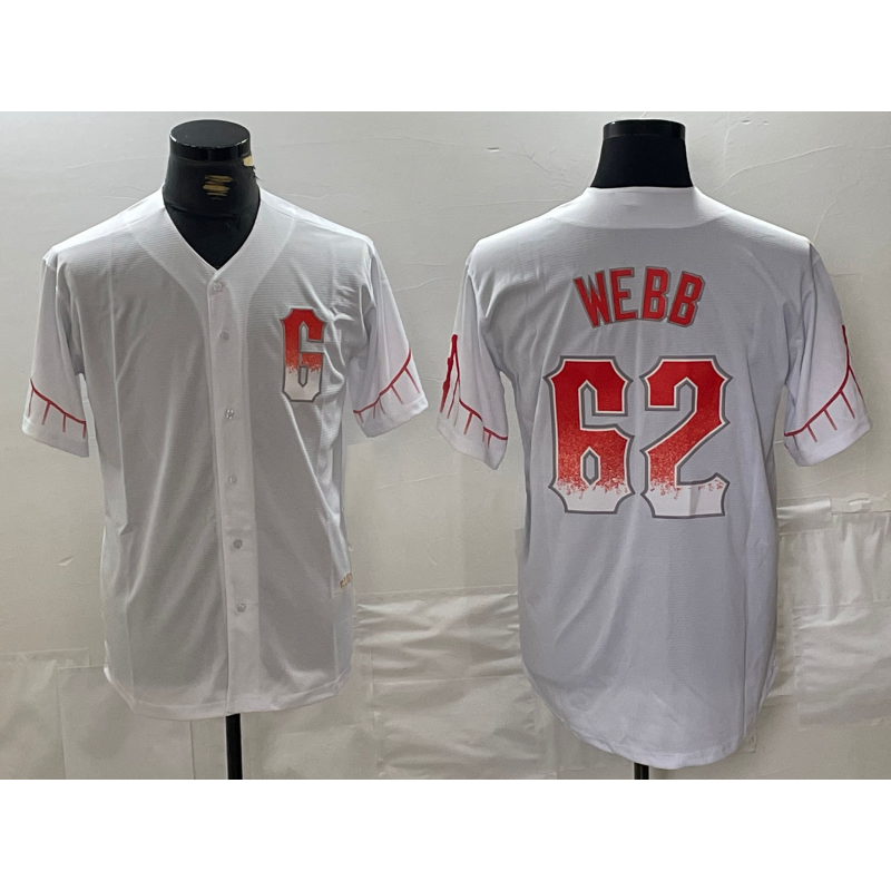 San Francisco Giants #62 Logan Webb White City Connect Stitched Cool Baseball Jersey