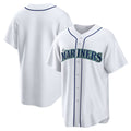 Seattle Mariners White Home Replica Team Baseball Jersey