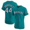 Seattle Mariners #44 Julio Rodríguez Teal Alternate Elite Baseball Jersey