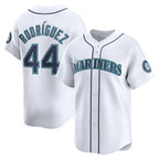 Seattle Mariners #44 Julio Rodríguez White Home Limited Player Baseball Jersey