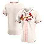 St. Louis Cardinals Cream Alternate Elite Baseball Jersey