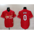 St. Louis Cardinals #0 Masyn Winn Red 2024 City Connect Limited Stitched Baseball Jersey
