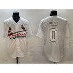 St. Louis Cardinals #0 Masyn Winn White Cool Base Stitched Baseball Jersey