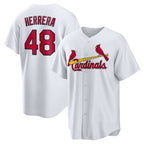 St. Louis Cardinals #48 Iván Herrera White Home Replica Baseball Jersey