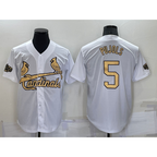 St. Louis Cardinals #5 Albert Pujols White 2022 All Star Stitched Cool Baseball Jersey