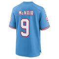 T.Titans #9 Steve McNair Light Blue Retired Player Alternate Game Football Jersey