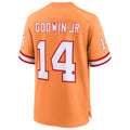 TB.Buccaneers #14 Chris Godwin Jr. Creamsicle 50th Season Game Jersey