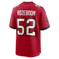 TB.Buccaneers #52 Christian Rozeboom Red Team Game Stitched Football Jersey