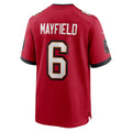 TB.Buccaneers #6 Baker Mayfield Red 50th Season Team Game Jersey