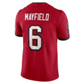 TB.Buccaneers #6 Baker Mayfield Red Vapor Untouchable Limited Jersey