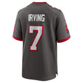 TB.Buccaneers #7 Bucky Irving Pewter Alternate Game Jersey
