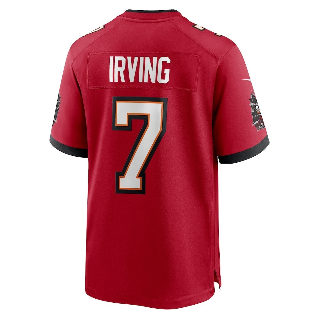 TB.Buccaneers #7 Bucky Irving Red Game Jersey