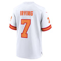 TB.Buccaneers #7 Bucky Irving '76 White Game Jersey