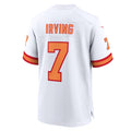 TB.Buccaneers #7 Bucky Irving '76 White 50th Season Game Jersey