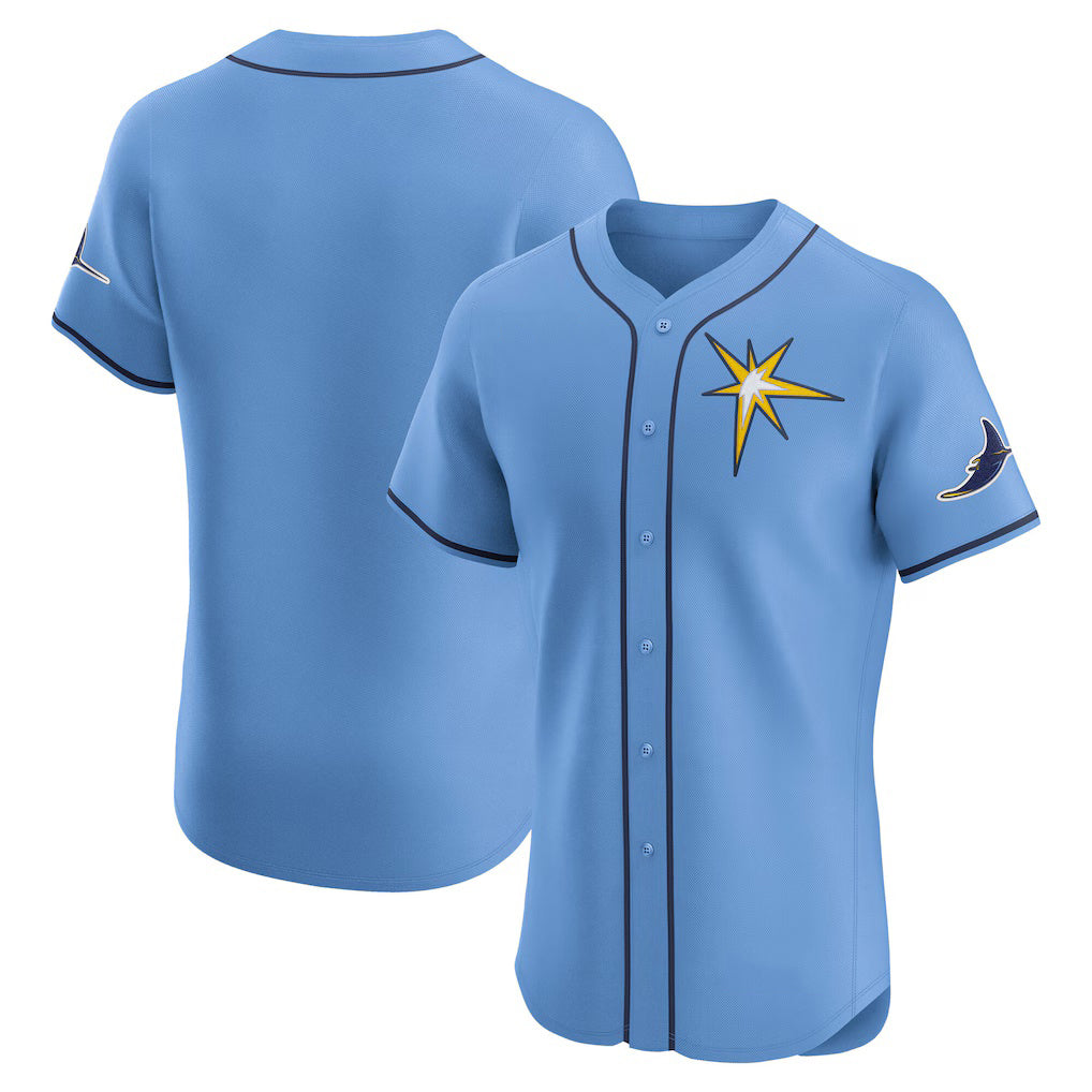 Tampa Bay Rays Light Blue Alternate Elite Baseball Jersey