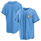 Tampa Bay Rays Light Blue Spring Training Replica Team Baseball Jersey