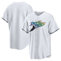 Tampa Bay Rays White Home Replica Team Baseball Jersey